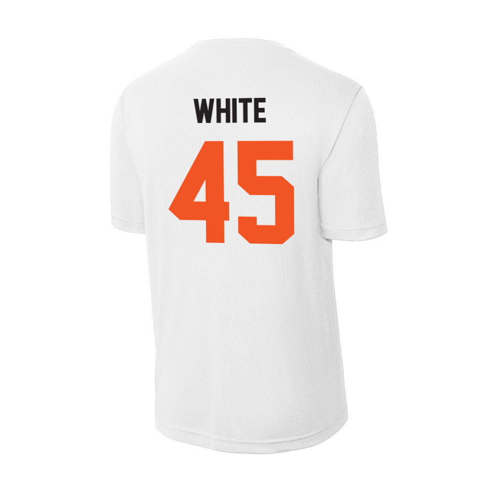 Oklahoma State - NCAA Football : Enai White - Activewear T-Shirt-1