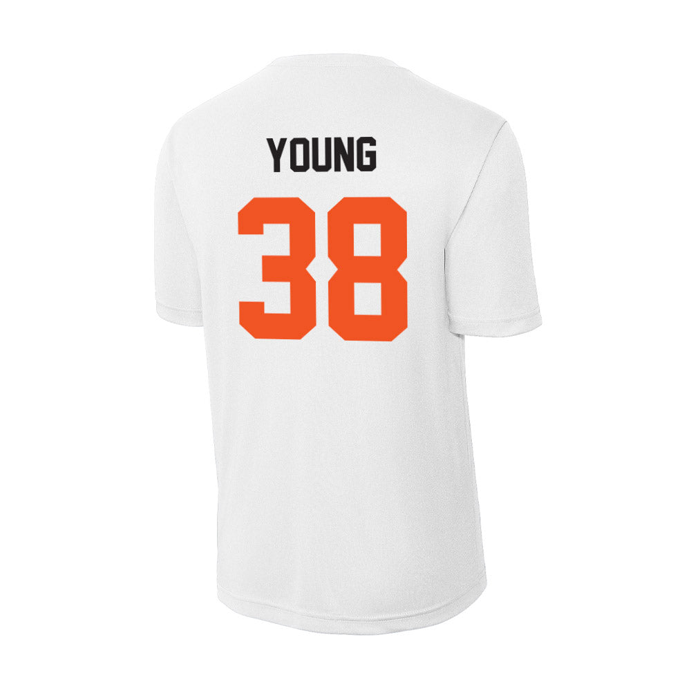 Oklahoma State - NCAA Football : Carlveon Young - Activewear T-Shirt-1