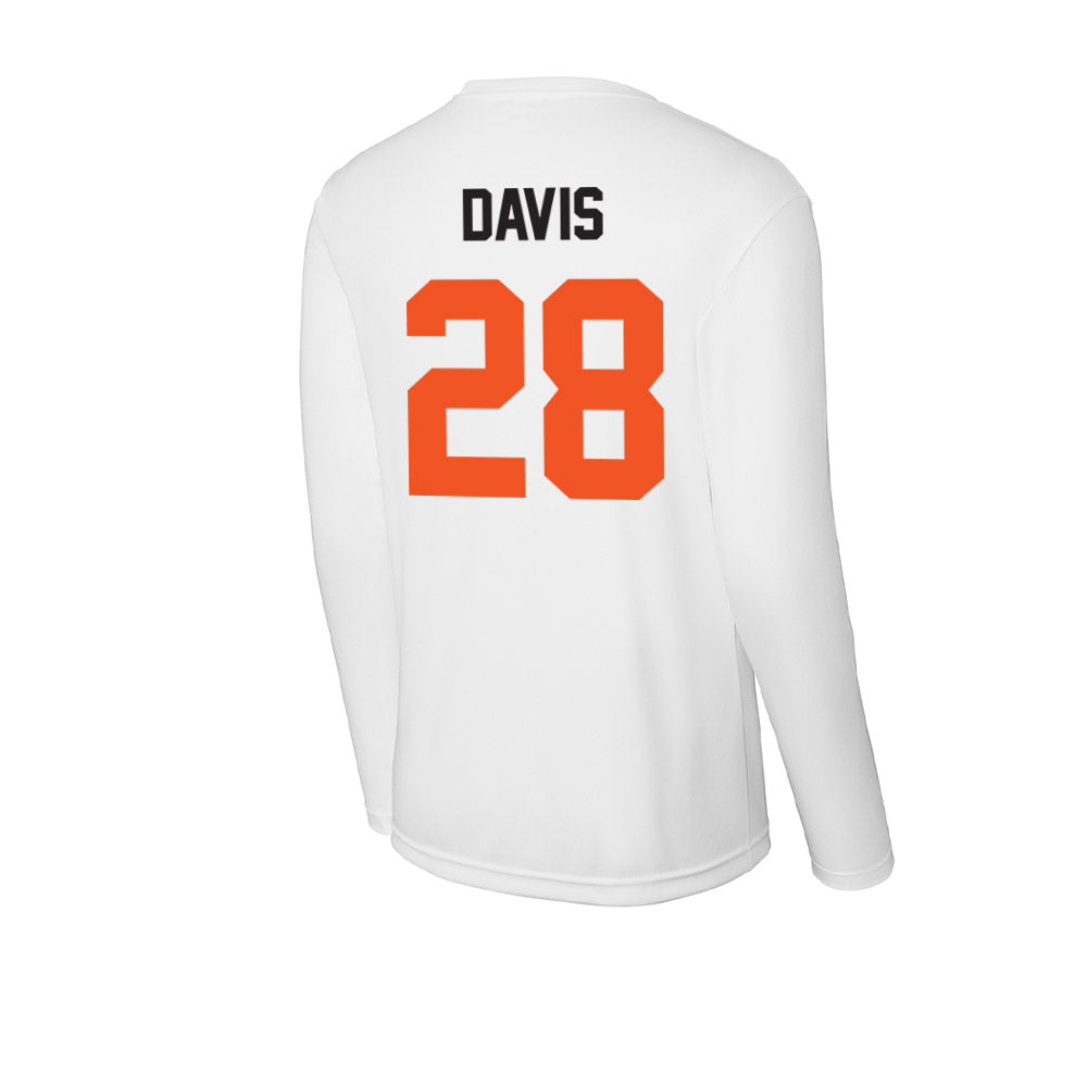 Oklahoma State - NCAA Football : Marrel Davis - Activewear Long Sleeve T-Shirt-1