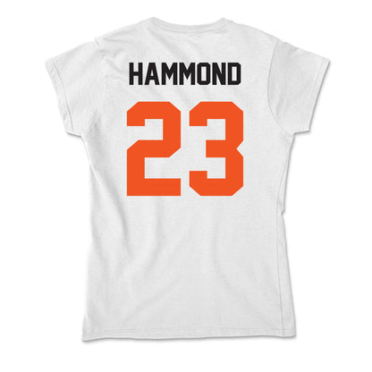 Oklahoma State - NCAA Football : Oscar Hammond - Soft Style Women’s T-Shirt-1