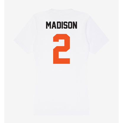Oklahoma State - NCAA Women's Soccer : Victoria Madison - Classic Shersey Women's V-Neck T-Shirt-1