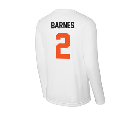 Oklahoma State - NCAA Football : Chris Barnes - Activewear Long Sleeve T-Shirt-1