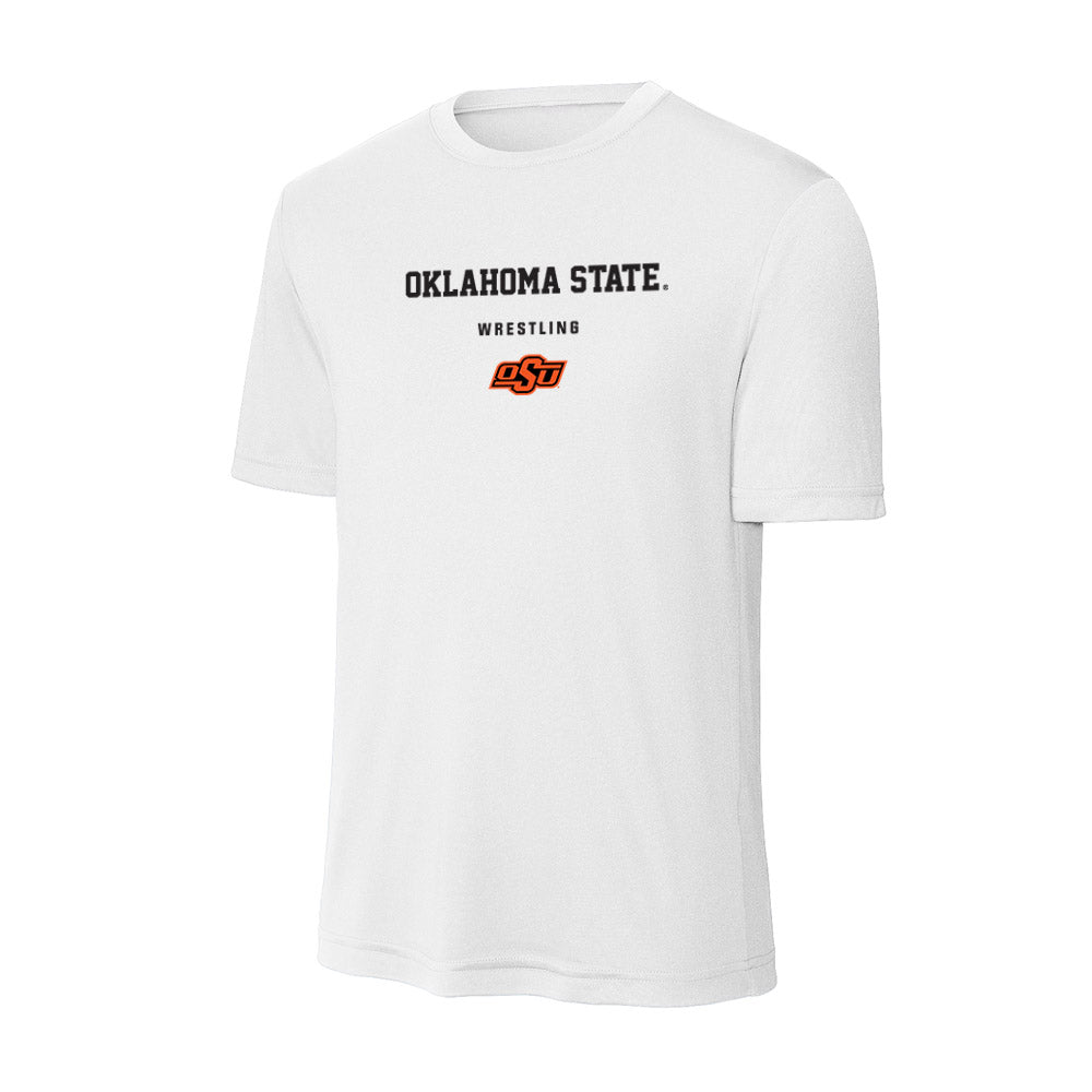 Oklahoma State - NCAA Wrestling : Sergio Vega - Activewear T-Shirt-0