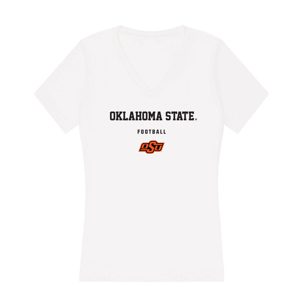 Oklahoma State - NCAA Football : Billy Walton III - Classic Shersey Women's V-Neck T-Shirt-0