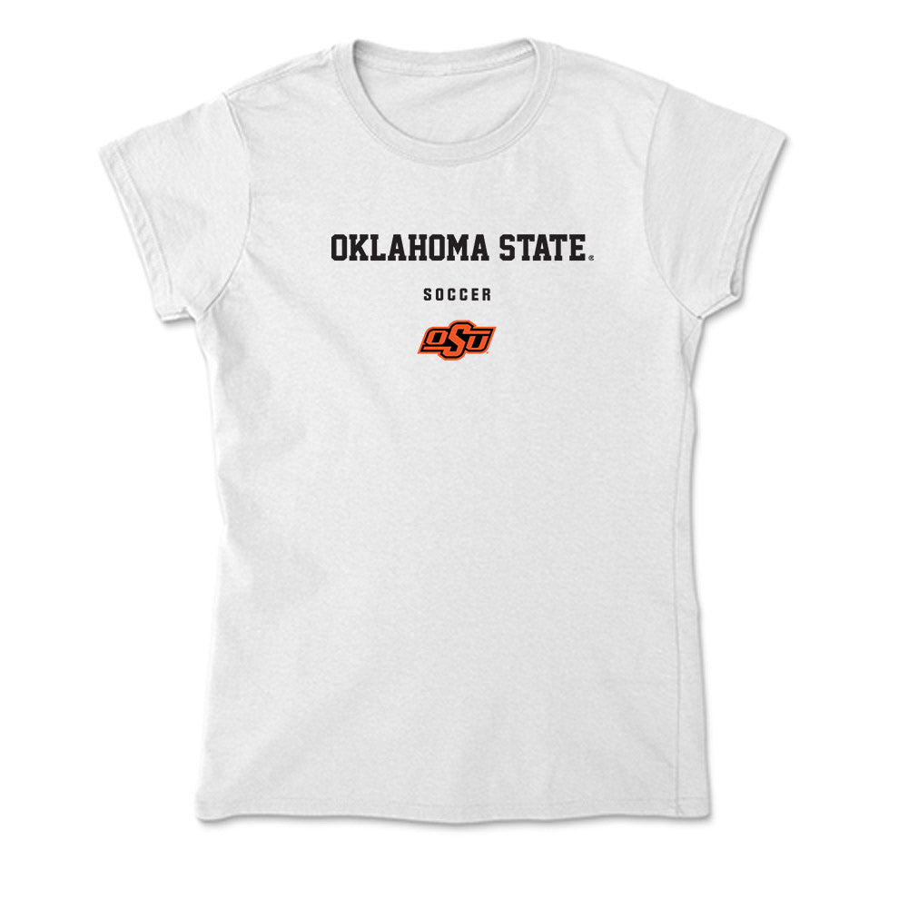 Oklahoma State - NCAA Women's Soccer : Grace Bindbeutel - Soft Style Women’s T-Shirt-0