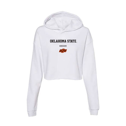 Oklahoma State - NCAA Women's Soccer : Keaton Mitchell - Classic Shersey Women's Crop Fleece Hooded Sweatshirt-0