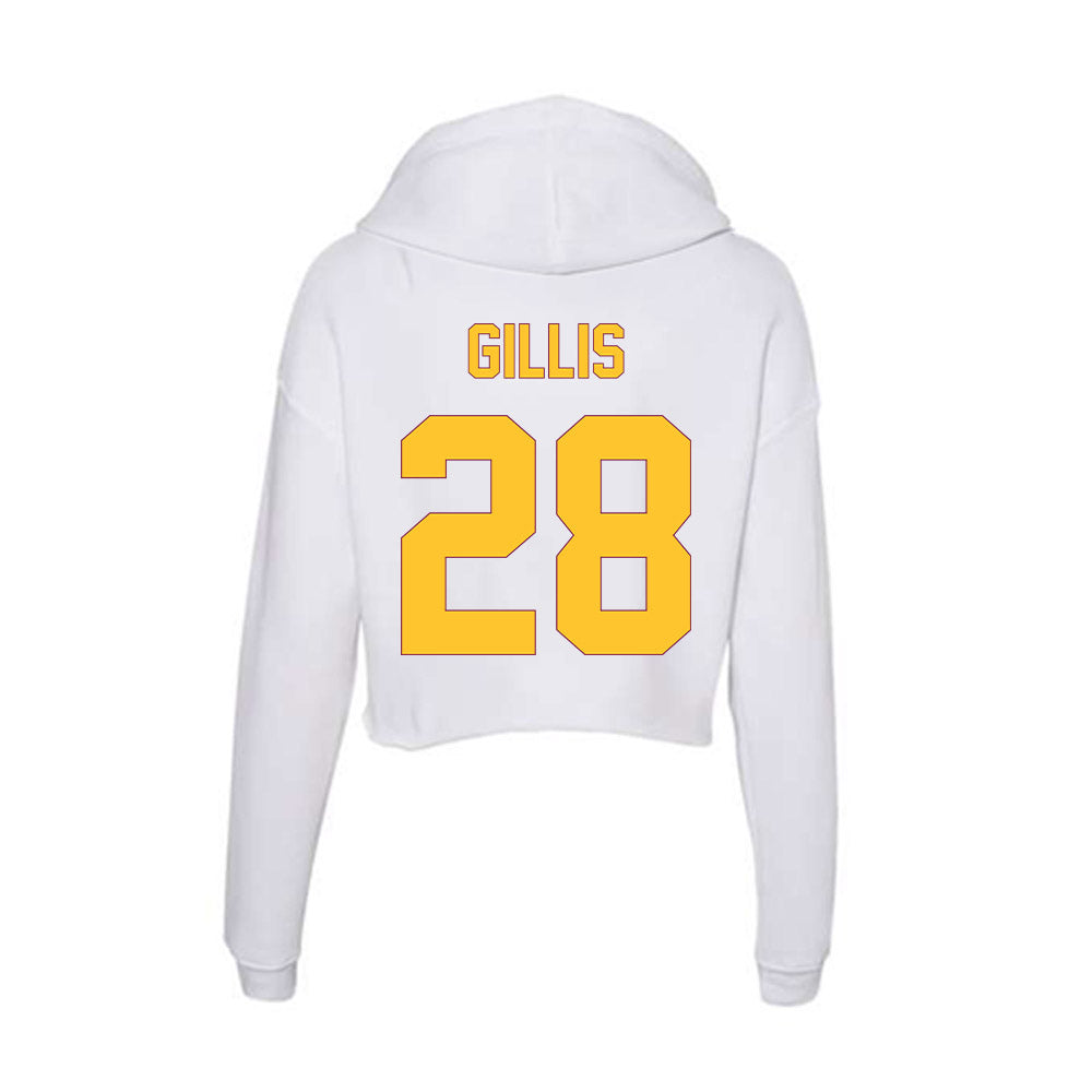 Arizona State - NCAA Football : Marquis Gillis - Classic Shersey Women's Crop Fleece Hooded Sweatshirt-1