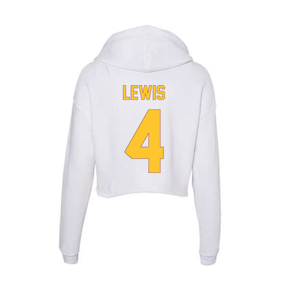 Arizona State - NCAA Women's Volleyball : Ella Lewis - Classic Shersey Women's Crop Fleece Hoodie-1
