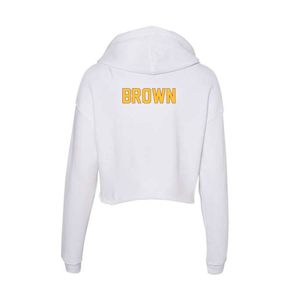 Arizona State - NCAA Women's Track & Field : Taylor Brown - Classic Shersey Women's Crop Fleece Hoodie-1