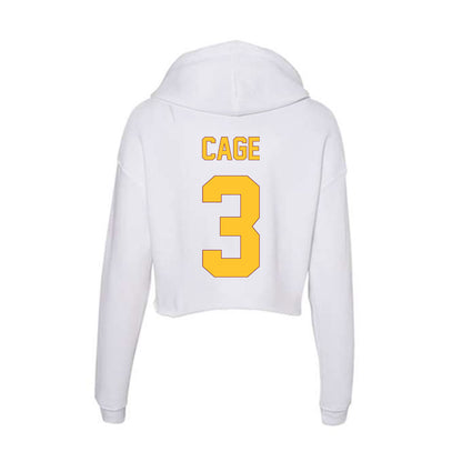 Arizona State - NCAA Women's Lacrosse : Averie Cage - Classic Shersey Women's Crop Fleece Hoodie-1