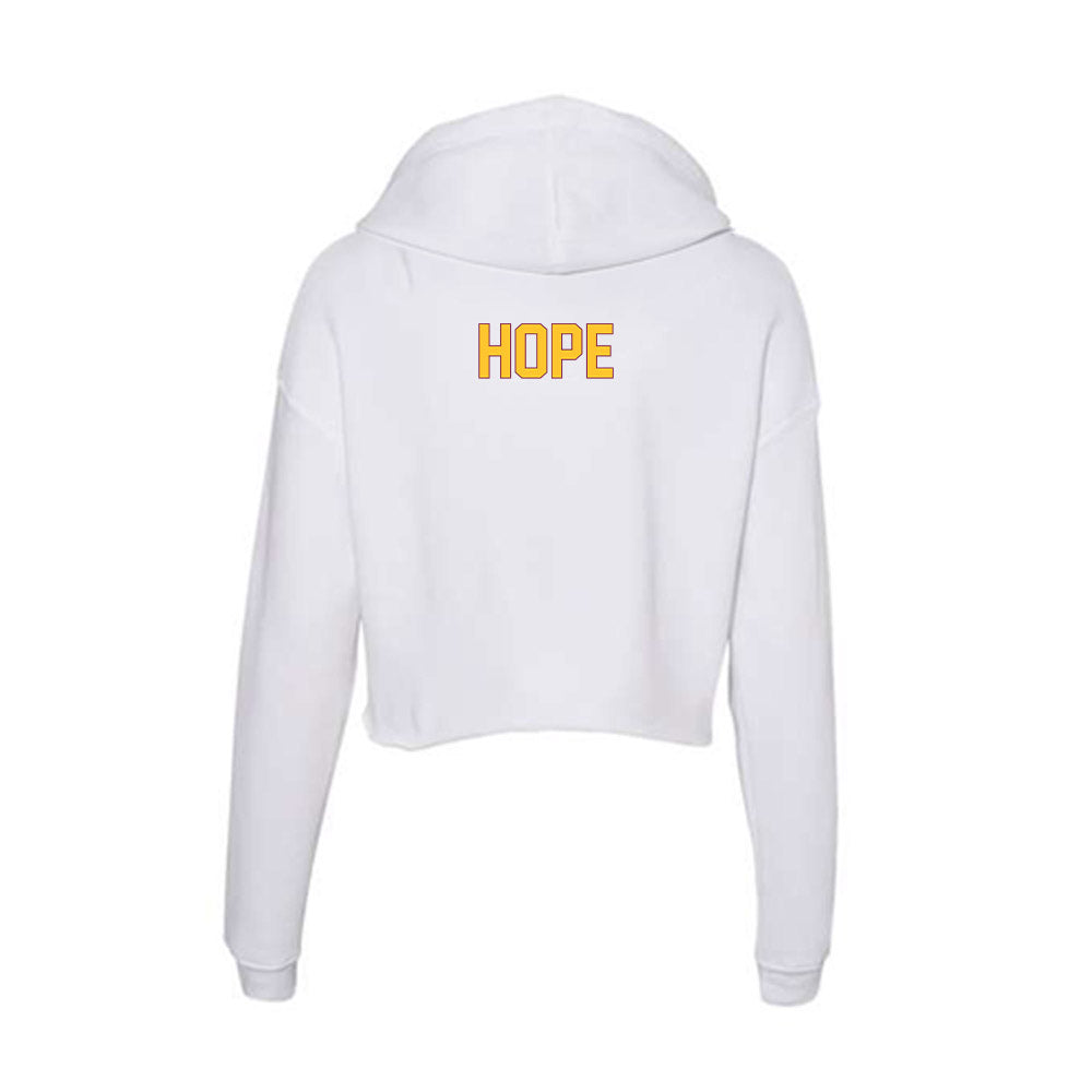Arizona State - NCAA Women's Volleyball : Ella Hope - Classic Shersey Women's Crop Fleece Hoodie-1