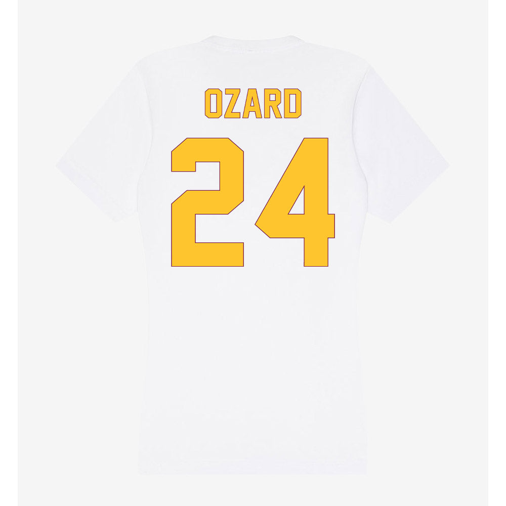 Arizona State - NCAA Women's Soccer : Katherine Ozard - Classic Shersey Women's V-Neck T-Shirt-1