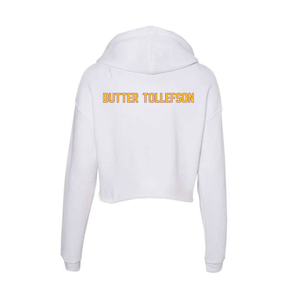 Arizona State - NCAA Football : Michael "Butter" Tollefson - Classic Shersey Women's Crop Fleece Hoodie-1