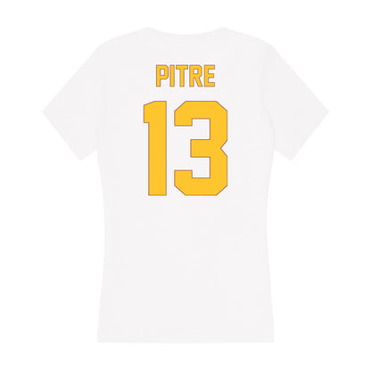 Arizona State - NCAA Football : Roman Pitre - Classic Shersey Women's V-Neck T-Shirt-1