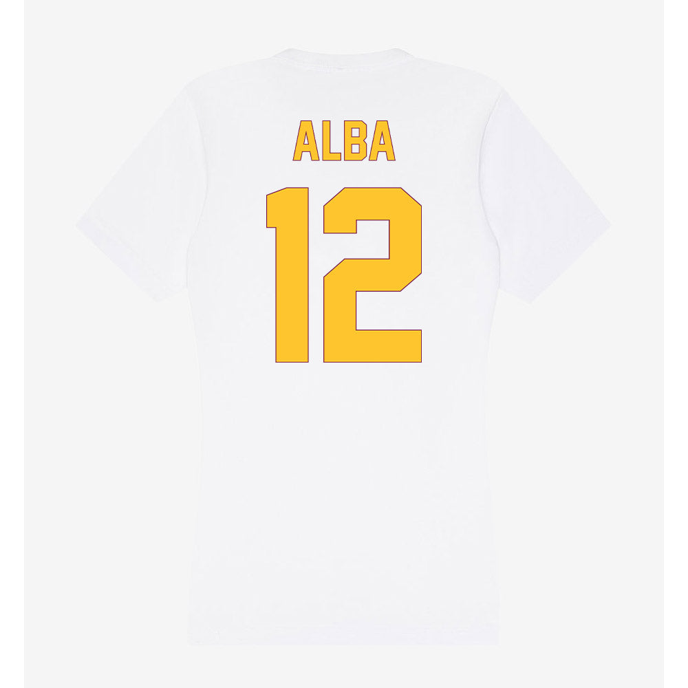 Arizona State - NCAA Baseball : Jaden Alba - Classic Shersey Women's V-Neck T-Shirt-1