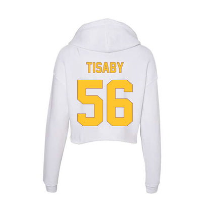 Arizona State - NCAA Football : Cortavious Tisaby - Classic Shersey Women's Crop Fleece Hooded Sweatshirt-1