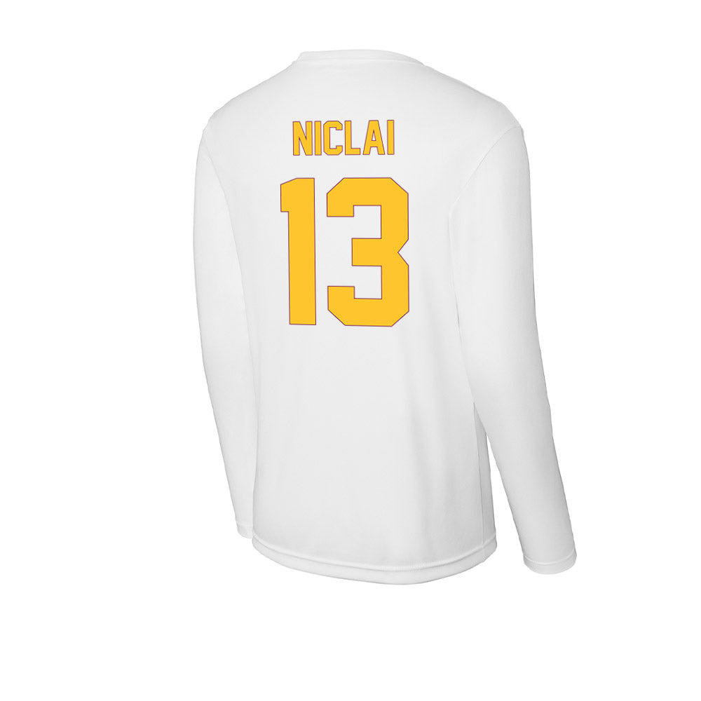 Arizona State - NCAA Baseball : Coen Niclai - Classic Shersey Activewear Long Sleeve T-Shirt-1