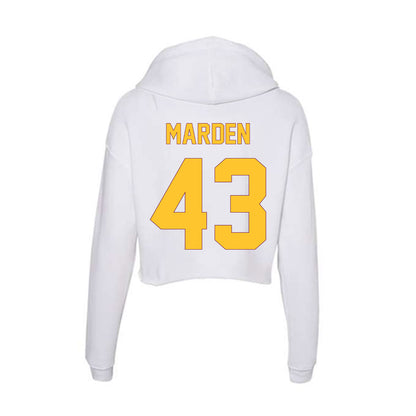 Arizona State - NCAA Football : Mason Marden - Classic Shersey Women's Crop Fleece Hoodie-1