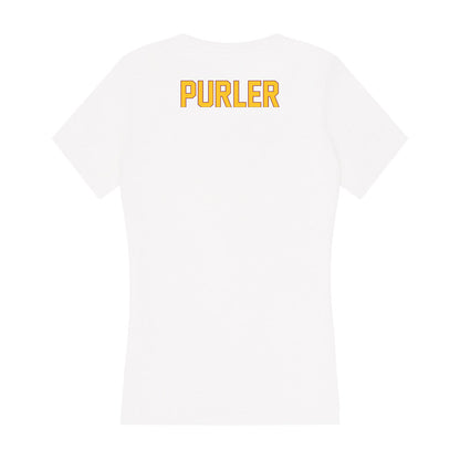 Arizona State - NCAA Women's Gymnastics : Lilia Purler - Classic Shersey Women's V-Neck T-Shirt-1