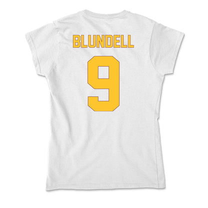 Arizona State - NCAA Women's Soccer : Kierra Blundell - Classic Shersey Soft Style Women’s T-Shirt-1