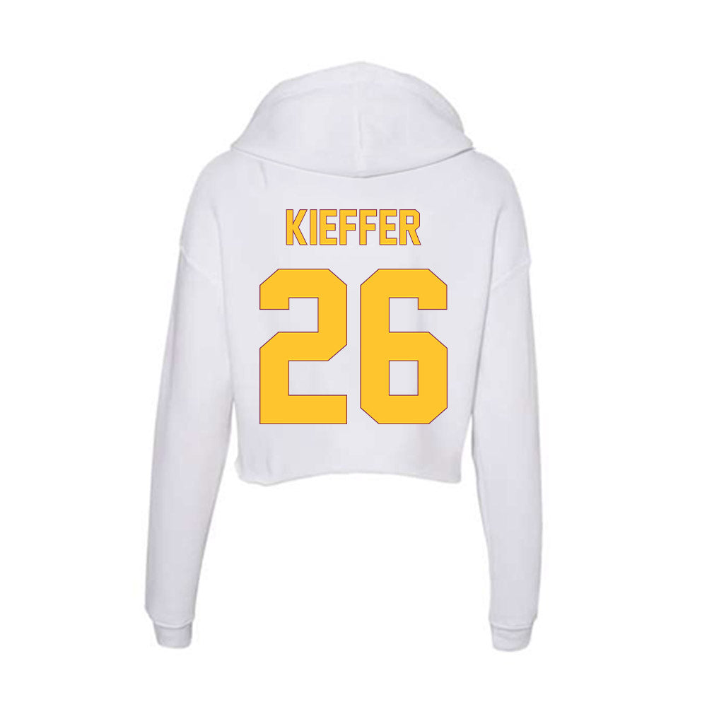 Arizona State - NCAA Football : Carston Kieffer - Classic Shersey Women's Crop Fleece Hoodie-1