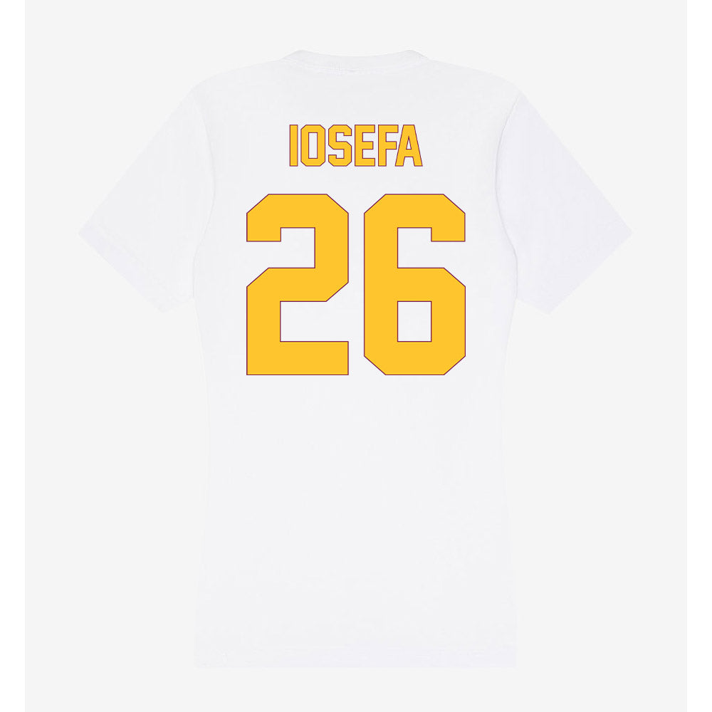 Arizona State - NCAA Football : Isaiah Iosefa - Classic Shersey Women's V-Neck T-Shirt-1