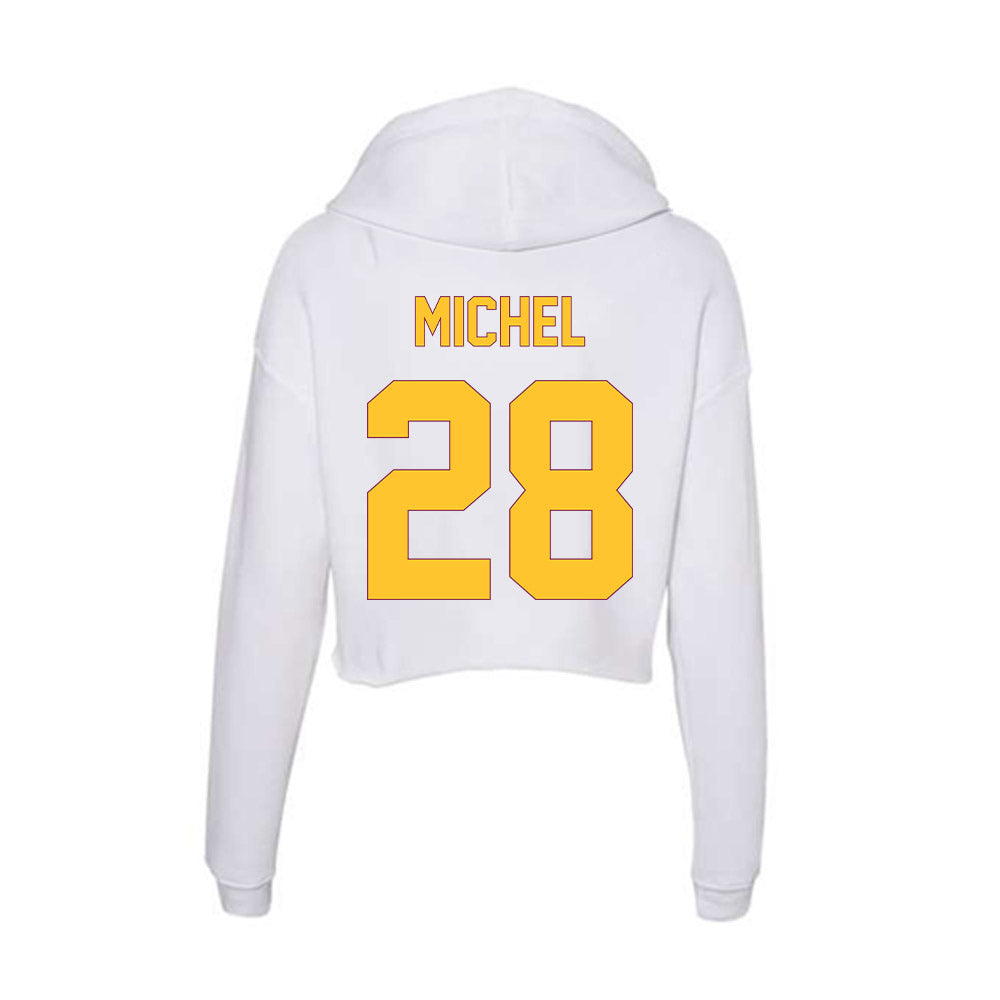 Arizona State - NCAA Baseball : Garrett Michel - Classic Shersey Women's Crop Fleece Hoodie-1