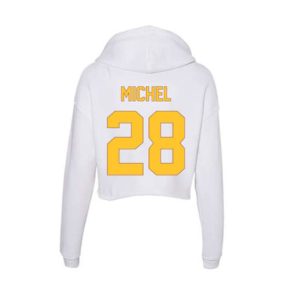Arizona State - NCAA Baseball : Garrett Michel - Classic Shersey Women's Crop Fleece Hoodie-1