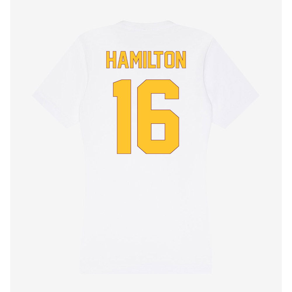 Arizona State - NCAA Football : Jaren Hamilton - Classic Shersey Women's V-Neck T-Shirt-1