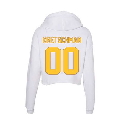 Arizona State - NCAA Beach Volleyball : Ava Kretschman - Classic Shersey Women's Crop Fleece Hoodie-1