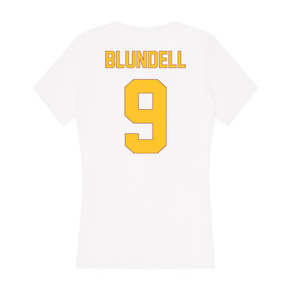 Arizona State - NCAA Women's Soccer : Kierra Blundell - Classic Shersey Women's V-Neck T-Shirt-1