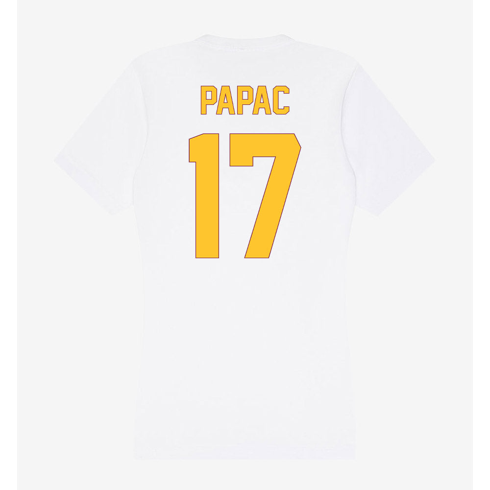 Arizona State - NCAA Women's Volleyball : Aurora Papac - Classic Shersey Women's V-Neck T-Shirt-1