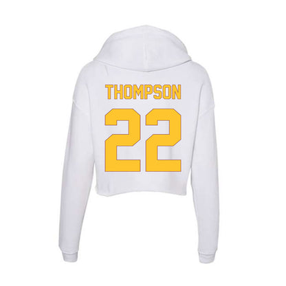 Arizona State - NCAA Women's Basketball : Journey Thompson - Classic Shersey Women's Crop Fleece Hoodie-1