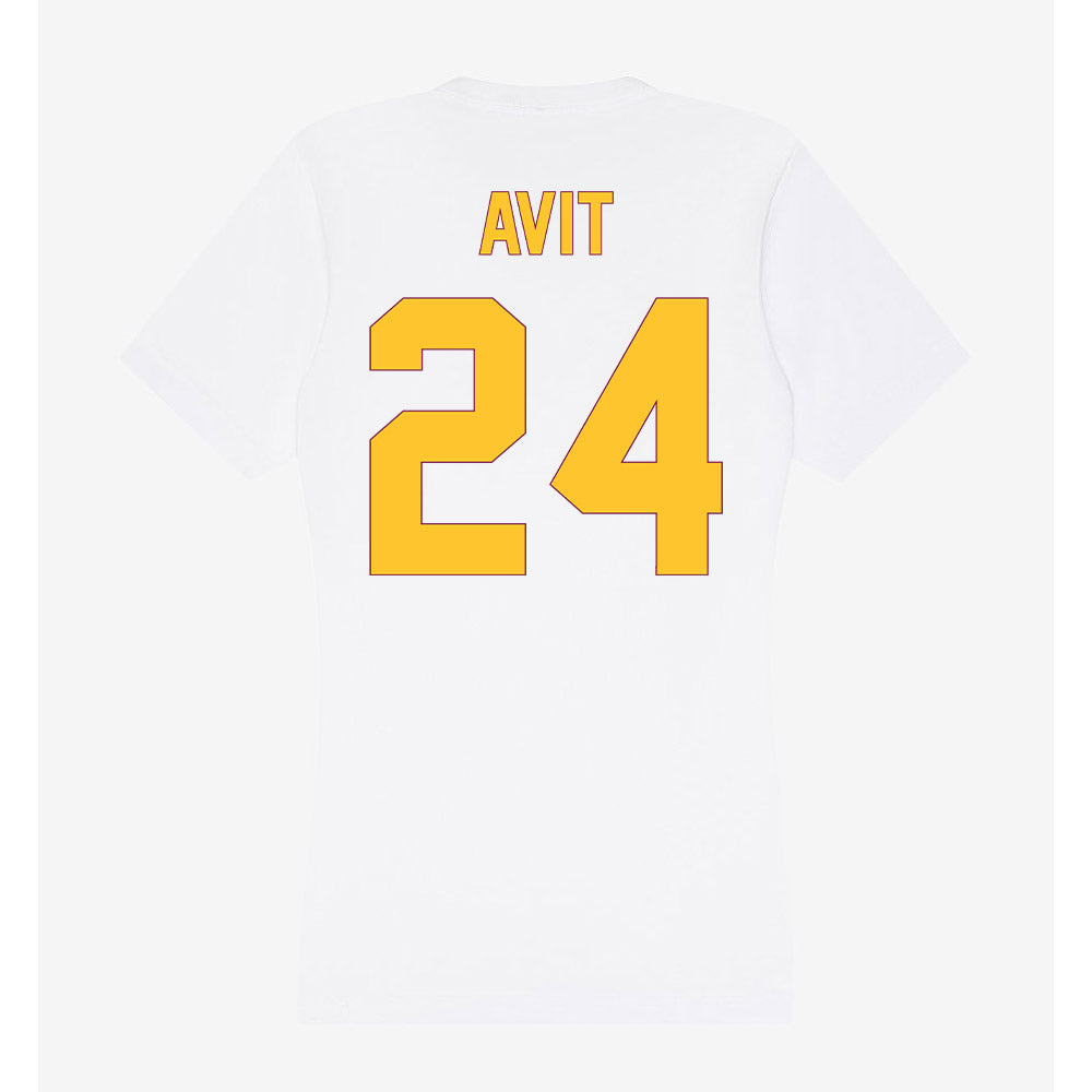 Arizona State - NCAA Football : David Avit - Classic Shersey Women's V-Neck T-Shirt-1