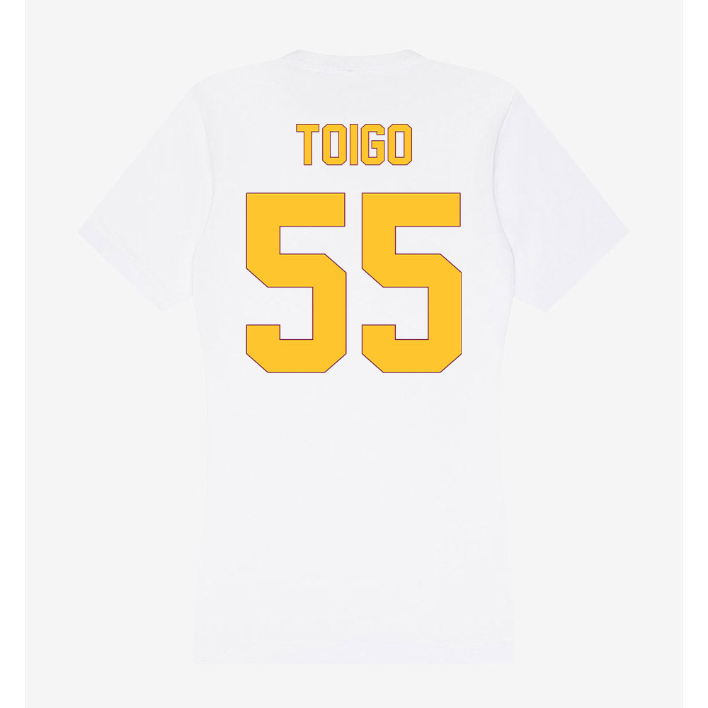 Arizona State - NCAA Baseball : Dean Toigo - Classic Shersey Women's V-Neck T-Shirt-1