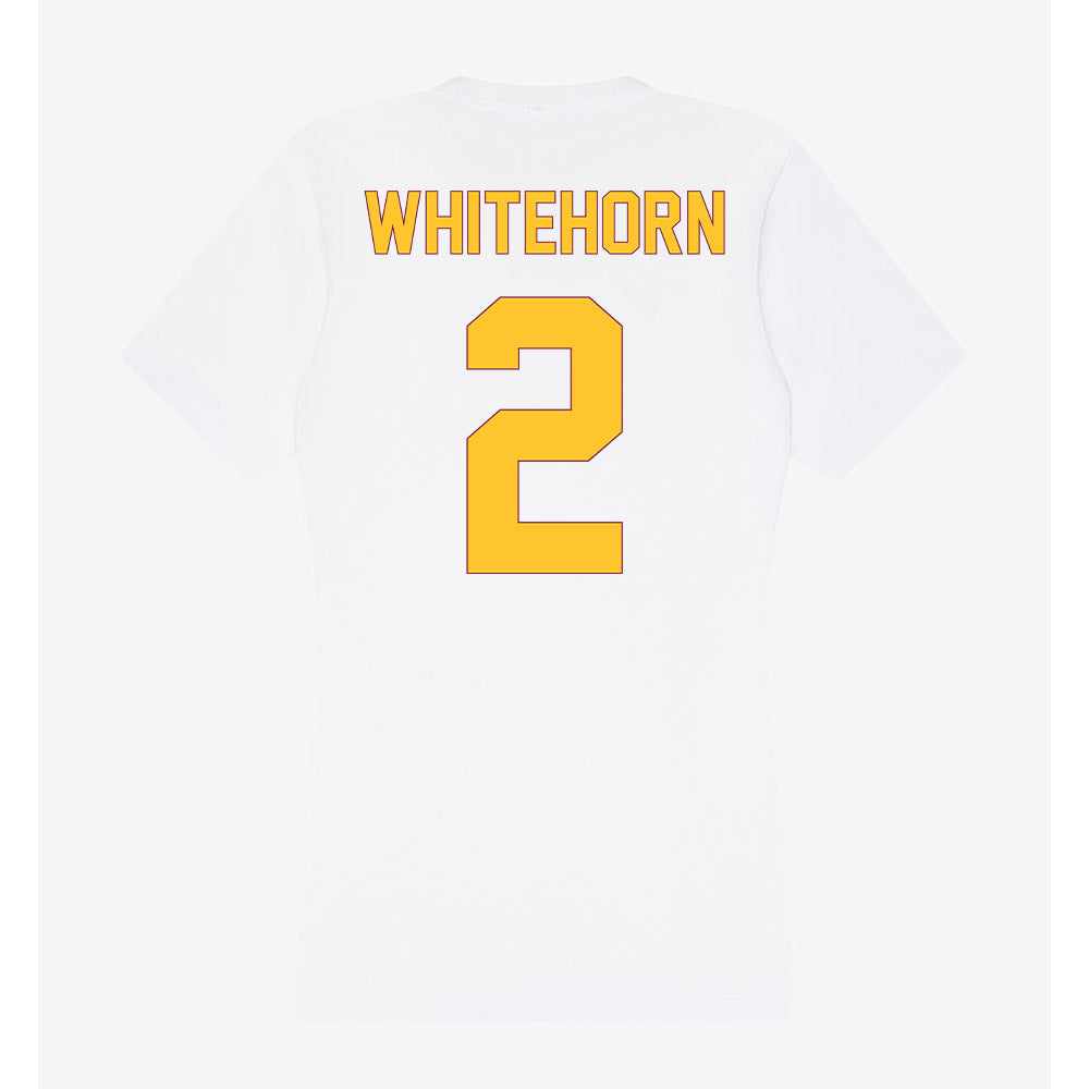 Arizona State - NCAA Women's Basketball : Ruby Whitehorn - Classic Shersey Women's V-Neck T-Shirt-1