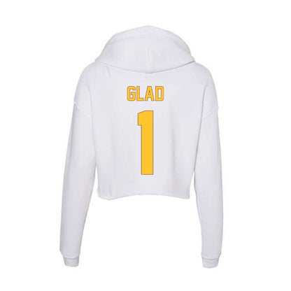 Arizona State - NCAA Men's Water Polo : Keri Glad - Classic Shersey Women's Crop Fleece Hoodie-1