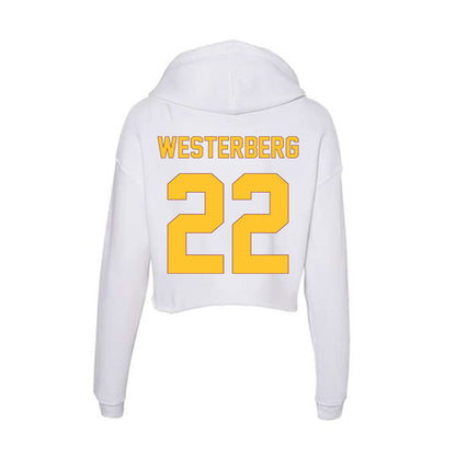 Arizona State - NCAA Women's Lacrosse : Addison Westerberg - Classic Shersey Women's Crop Fleece Hoodie-1