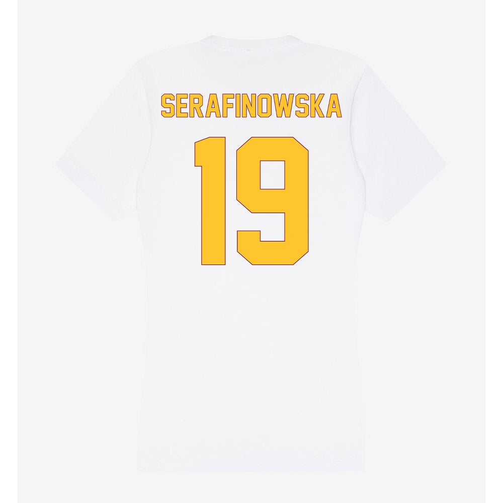 Arizona State - NCAA Women's Volleyball : Antonina Serafinowska - Classic Shersey Women's V-Neck T-Shirt-1