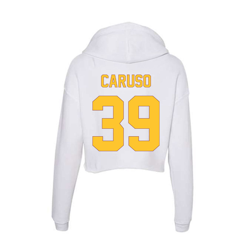 Arizona State - NCAA Baseball : Ryan Caruso - Classic Shersey Women's Crop Fleece Hoodie-1