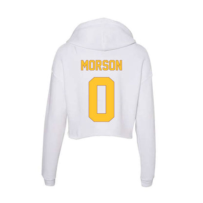 Arizona State - NCAA Women's Basketball : Madison Morson - Classic Shersey Women's Crop Fleece Hoodie-1