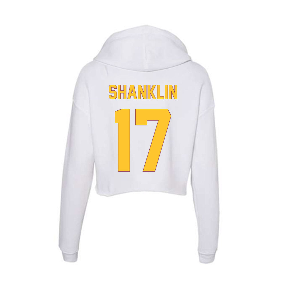 Arizona State - NCAA Football : Joshua Shanklin - Classic Shersey Women's Crop Fleece Hoodie-1