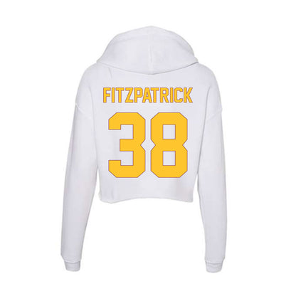 Arizona State - NCAA Baseball : Sean Fitzpatrick - Classic Shersey Women's Crop Fleece Hoodie-1