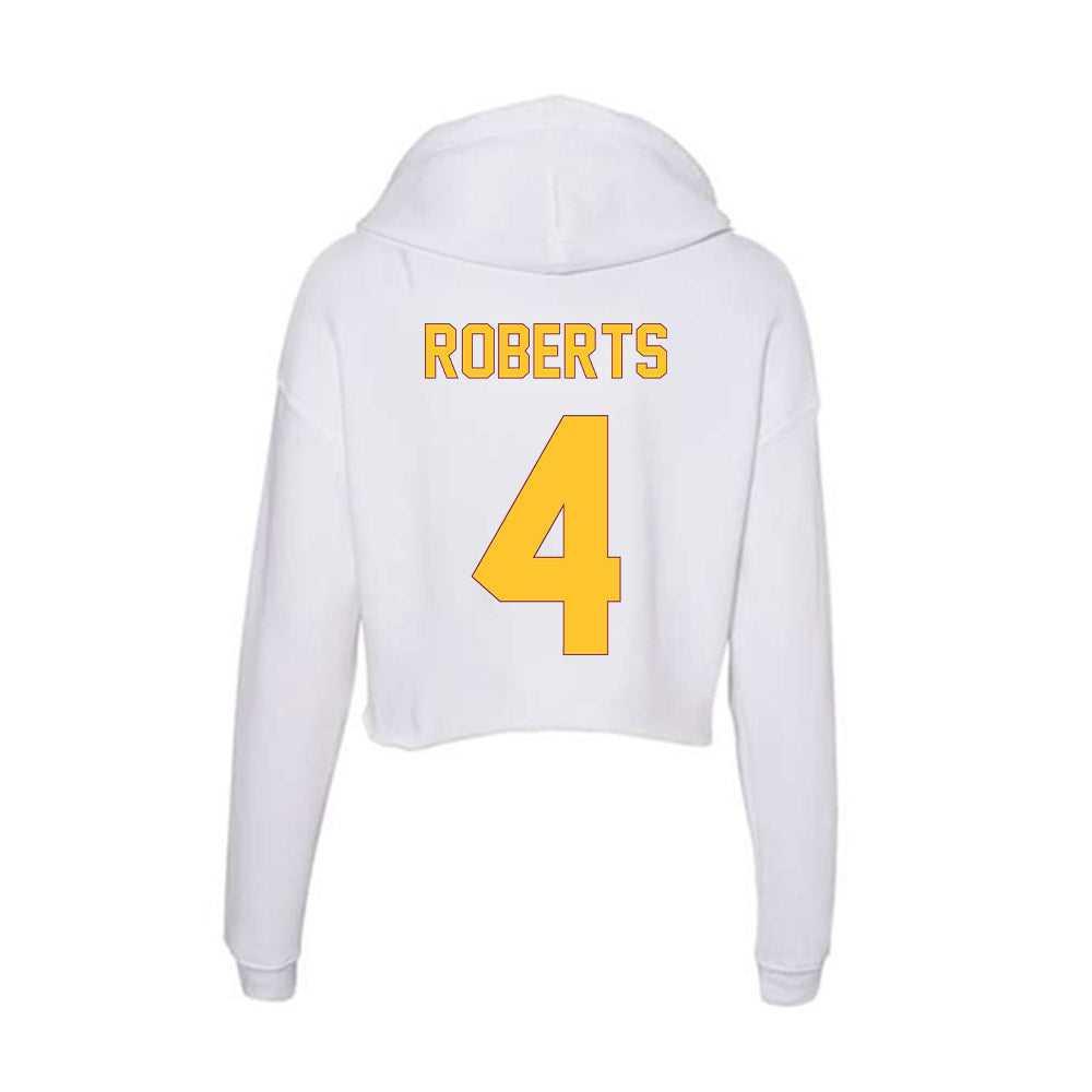 Arizona State - NCAA Softball : Jazmarie Roberts - Classic Shersey Women's Crop Fleece Hoodie-1