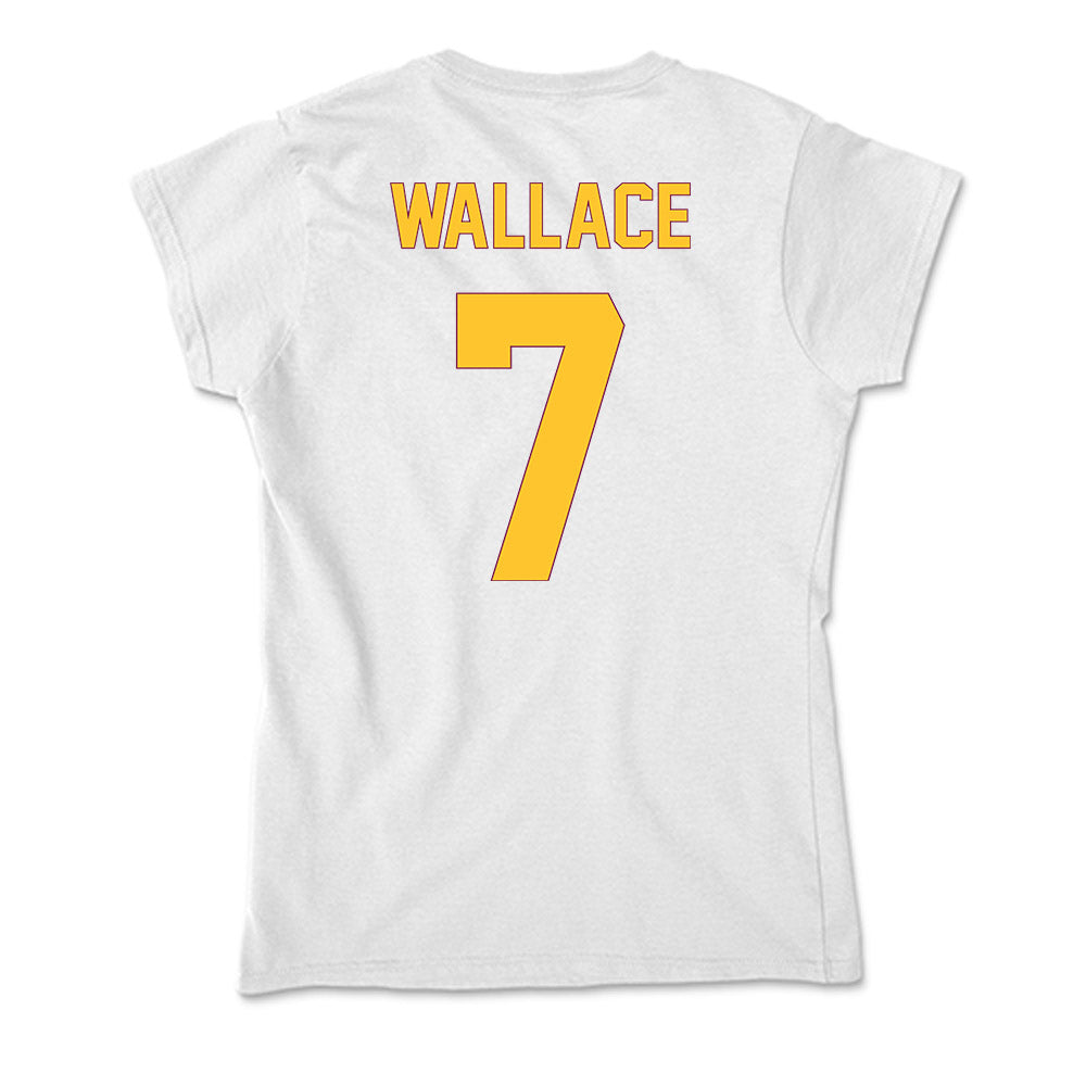 Arizona State - NCAA Men's Basketball : Vijay Wallace - Classic Shersey Soft Style Women’s T-Shirt-1