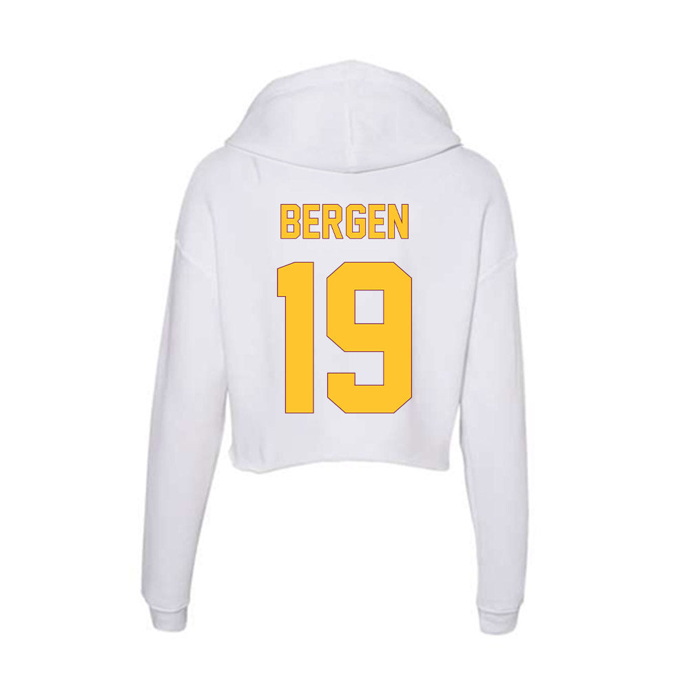 Arizona State - NCAA Women's Soccer : Sierra Bergen - Classic Shersey Women's Crop Fleece Hoodie-1