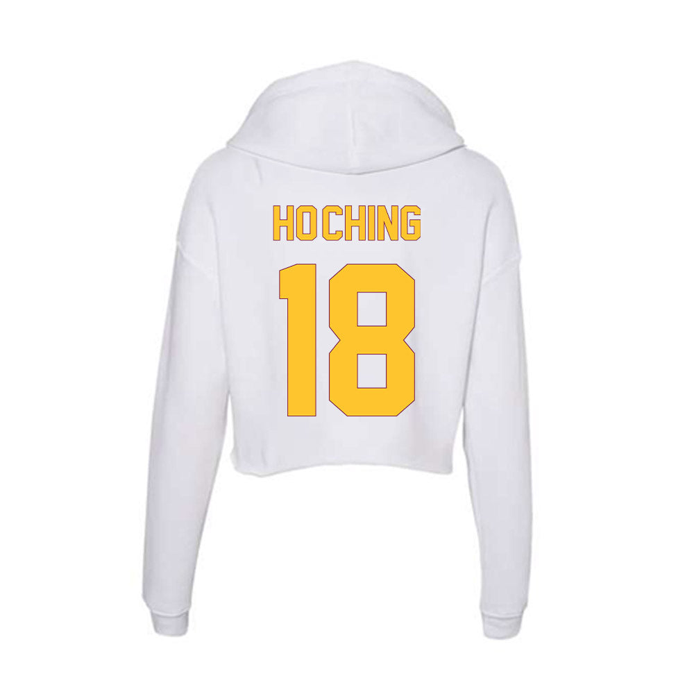 Arizona State - NCAA Softball : Tiare Ho-Ching - Classic Shersey Women's Crop Fleece Hoodie-1