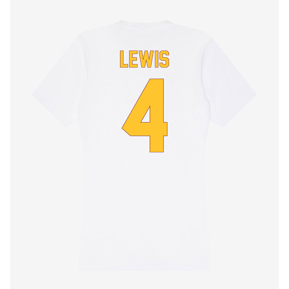 Arizona State - NCAA Women's Volleyball : Ella Lewis - Classic Shersey Women's V-Neck T-Shirt-1