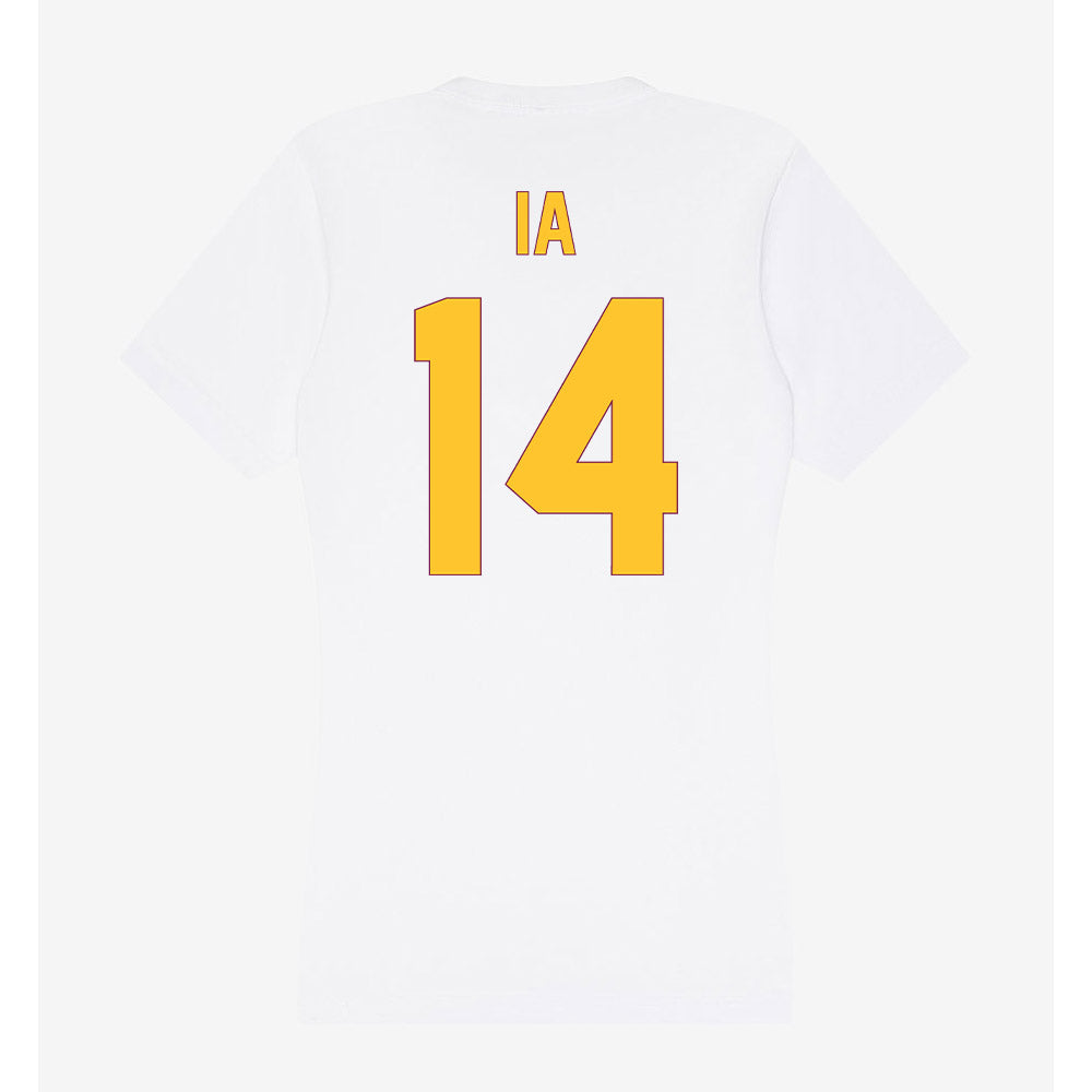 Arizona State - NCAA Football : AJ Ia - Classic Shersey Women's V-Neck T-Shirt-1