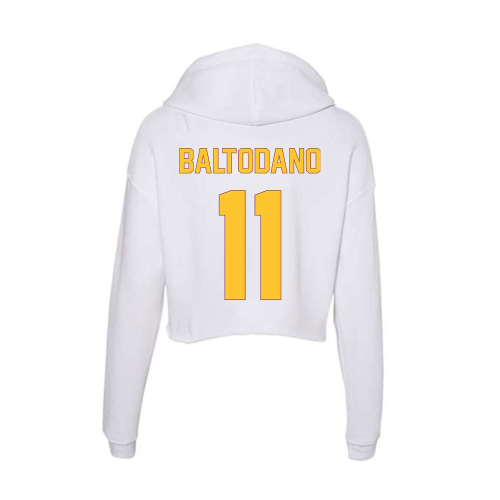 Arizona State - NCAA Women's Soccer : Addison Baltodano - Classic Shersey Women's Crop Fleece Hoodie-1